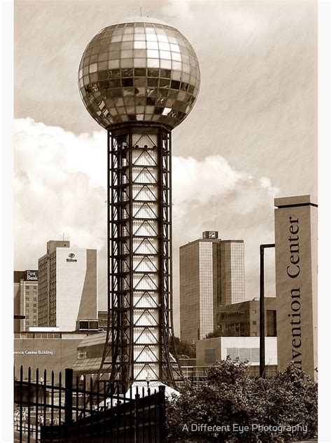 "Sunsphere, Knoxville, TN" Canvas Print by ThruADiffEye | Redbubble