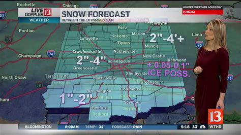 Winter Weather Advisory continues as snow, ice approaches Indiana | wthr.com