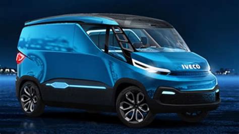 Iveco shows futuristic hybrid commercial van concept - Autoblog