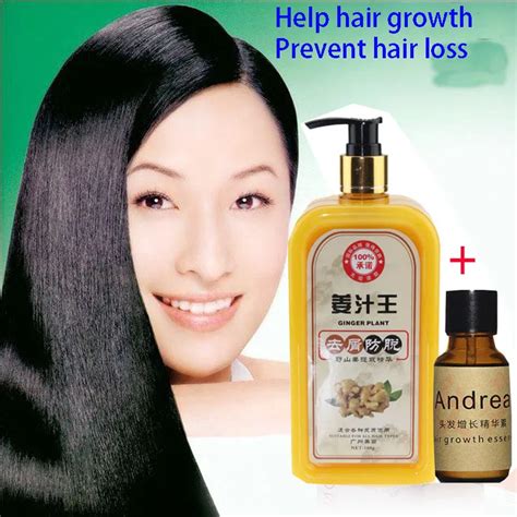 Ginger Professional Hair Shampoo And Conditioner 300ml, Natural Hair growth Fast,Thicker,Ginger ...