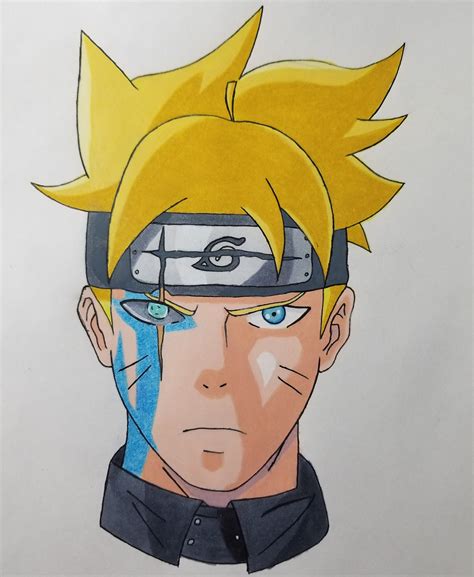 Really old Boruto drawing that I did! I could do so much better now but ...