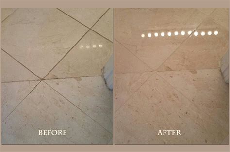 Marble Refinishing and Grout Staining