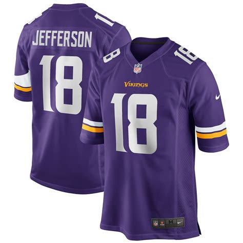 Justin Jefferson Minnesota Vikings Nike Game Jersey - Purple - Walmart ...