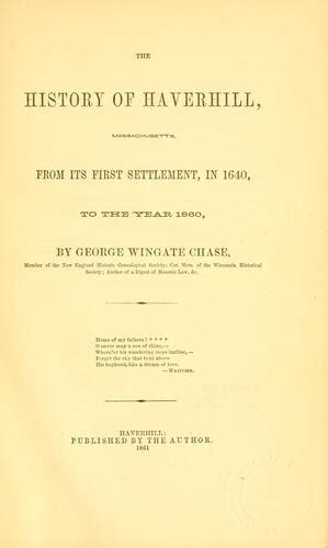 The history of Haverhill, Massachusetts, from its first settlement, in ...