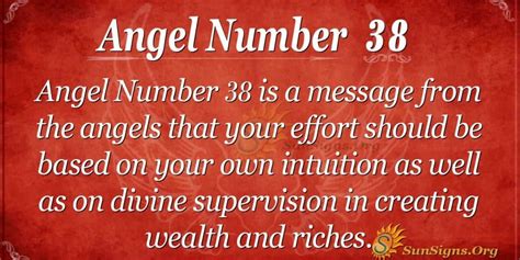 Angel Number 38 Meaning - A Sign Of Financial Rewards - SunSigns.Org