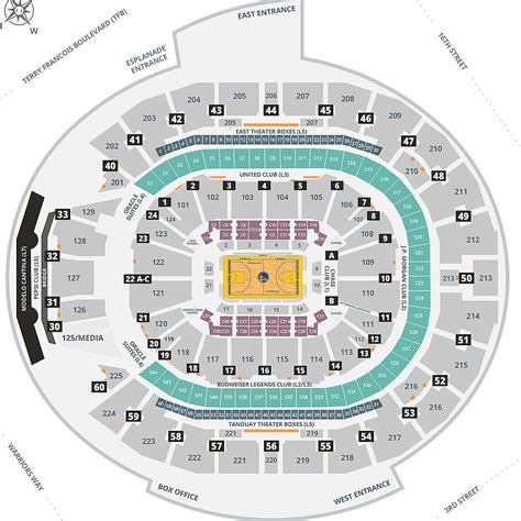 Warriors Stadium Seating Plan | Elcho Table