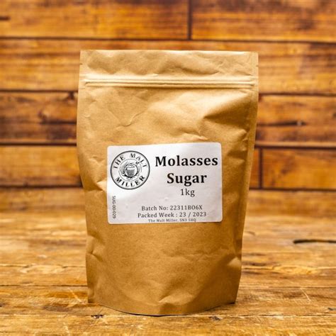 Molasses Sugar 1kg - Rich Flavour Enhancer for Baking & Brewing