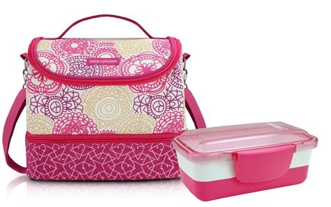 Bolsa Termica Feminina Com Marmita 2 Andares - My Lola - R$ 144,48 em Mercado Livre