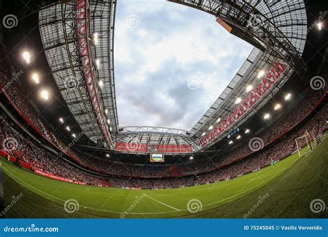 Interior View of the Full Amsterdam Arena Stadium Editorial Image ...