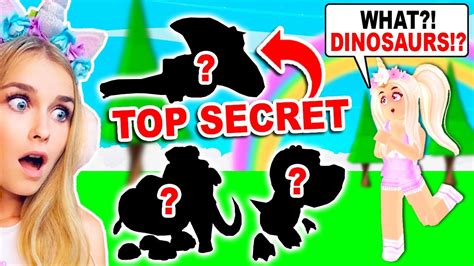 NEW Adopt Me DINOSAUR UPDATE LEAKS! (Roblox) - YouTube