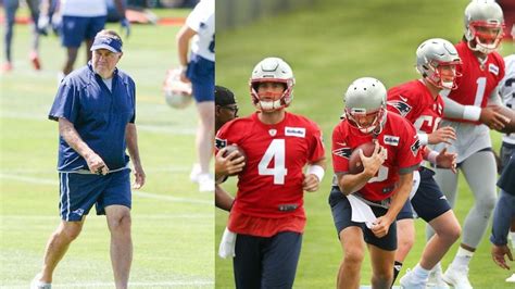 Here's What Bill Belichick Said About QB Battle During Pats' Training Camp | iHeart