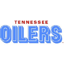 Tennessee Oilers Wordmark Logo | SPORTS LOGO HISTORY