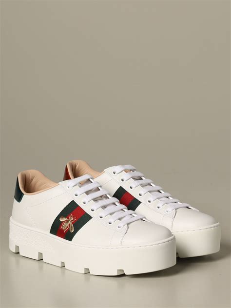 Shoes women Gucci | Sneakers Gucci Women White | Sneakers Gucci 577573 ...