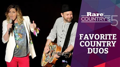 Favorite Country Duos | Rare Country's 5 - YouTube