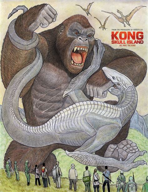 Poster: Kong vs Skull Crawler by eoyaguar on DeviantArt