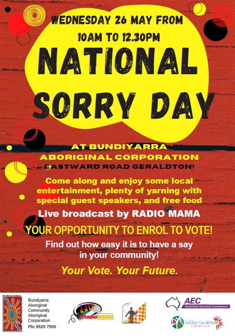 National Sorry Day Events 2024 - Rasia Catherin