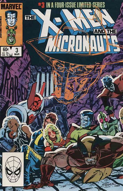 X-Men And The Micronauts #3 FN ; Marvel | Bill Mantlo - Chris Claremont ...