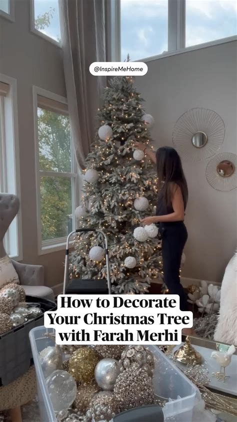 How to decorate your christmas tree with farah merhi – Artofit