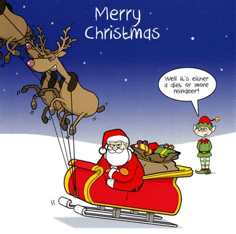 Funny Christmas cards - Seasonal humour to downright rude xmas cards ...