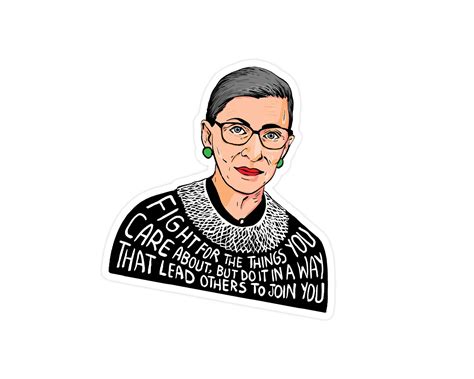 Craft Supplies & Tools Paper, Party & Kids feminism sticker rbg gifts RBG sticker feminist ...