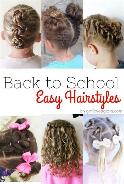 Back to School Hairstyles - Girl Loves Glam