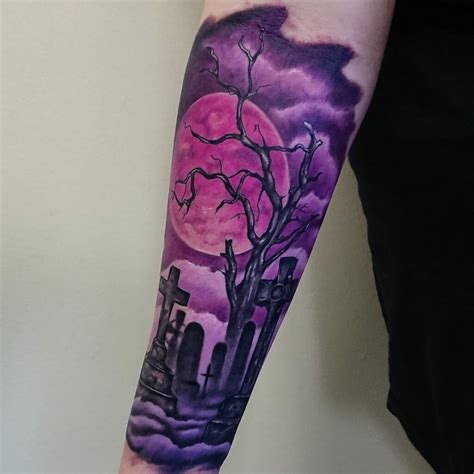 101 Best Graveyard Tattoo Ideas You Have To See To Believe!