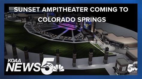 Sunset Amphitheater coming to Colorado Springs - YouTube