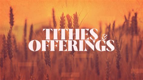 Tithes & Offering Wheat - Graphics for the Church - Logos Sermons