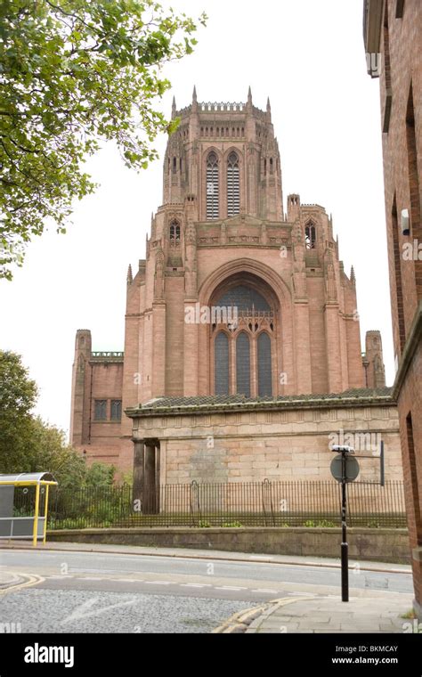 The Anglican Cathedral of Liverpool Stock Photo - Alamy