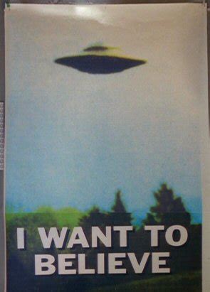 "I Want to Believe" poster - X-Files Wiki - David Duchovny, Gillian ...