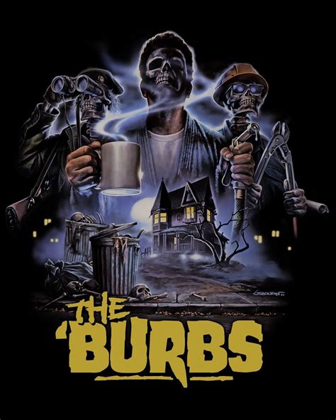 The ‘Burbs (1989) | Poster art by Justin Osbourn | Horror movie art ...