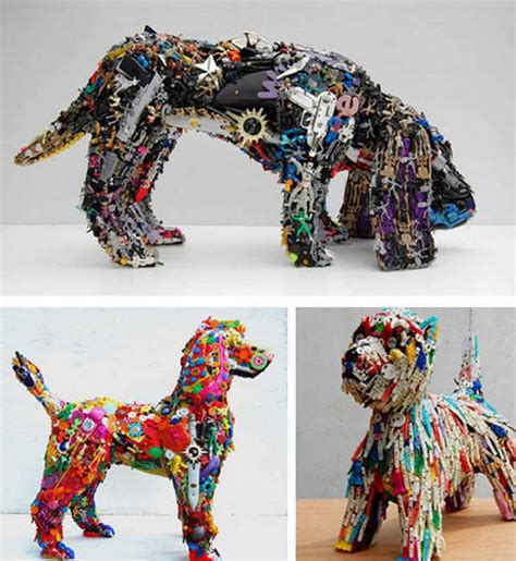 The Creation-Recycled Sculptures - XciteFun.net