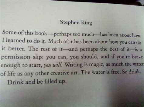 Quotes On Writing Stephen King. QuotesGram