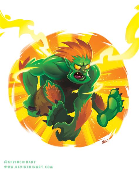 ArtStation - Blanka /w timelapse video