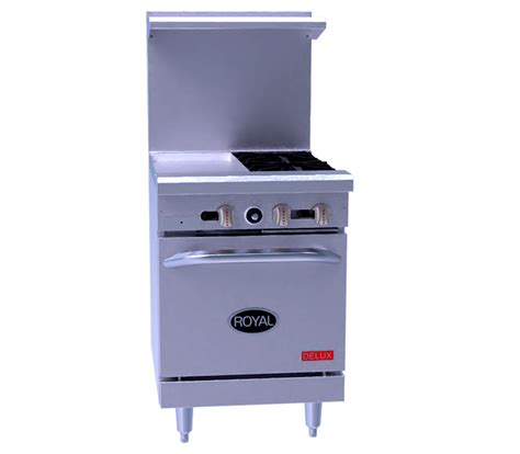 Royal Range Deluxe Series 4 Burner Range - Northern Pizza Equipment