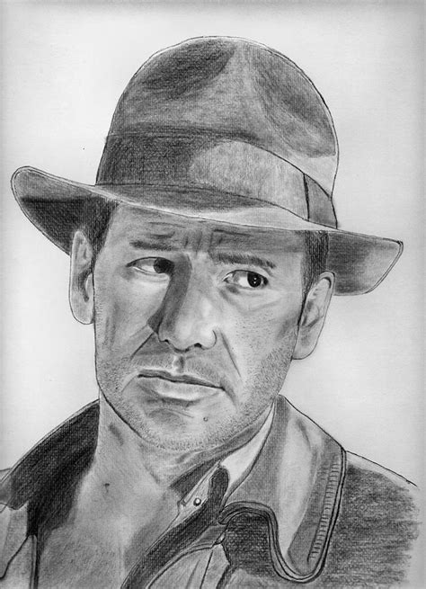 How To Draw Indiana Jones - Preferencething Cafezog