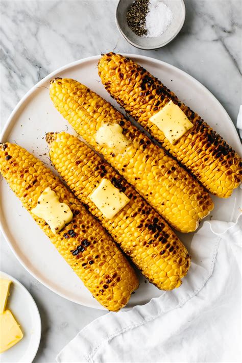 Grilled Corn on the Cob - Downshiftology