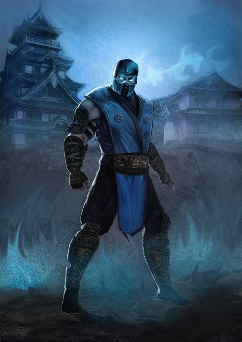 CheeSeNg Yow - Sub-Zero (Mortal Kombat) Fan Art