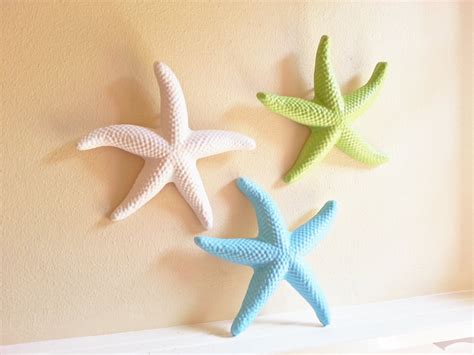 Starfish Wall Decor Beach Decor Seashells Large Starfish - Etsy