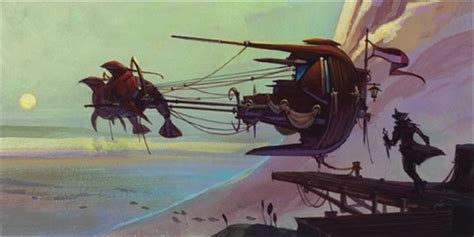 Treasure Planet concept art (from DVD bonus features) | Treasure planet ...