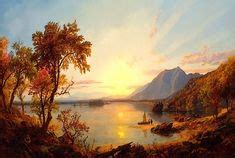 Lake George, by John William Casilear, 1860 - oil on canvas. Location ...