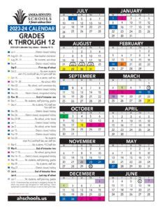 Anoka Hennepin Schools Calendar 2024-2025 (Holiday Breaks)