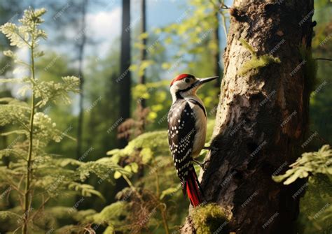 Premium AI Image | Woodpecker