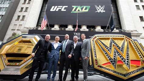 What is TKO? UFC and WWE confirm multi-billion pound merger that could ...