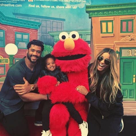 Hooray for Elmo from Ciara & Russell Wilson's Cutest Family Moments | E ...