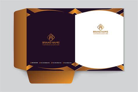 Professional presentation folder mockup 26532684 Vector Art at Vecteezy