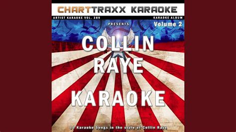 Love Me (Karaoke Version In the Style of Collin Raye) - YouTube