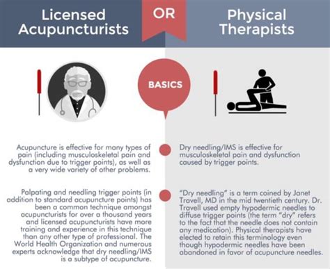 Acupuncture vs Dry Needling