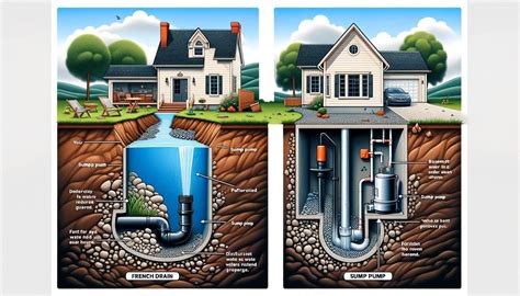 French Drain vs Sump Pump: What To Know