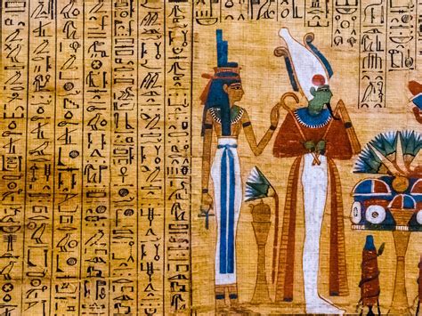 Ancient Egyptians Hieroglyphics